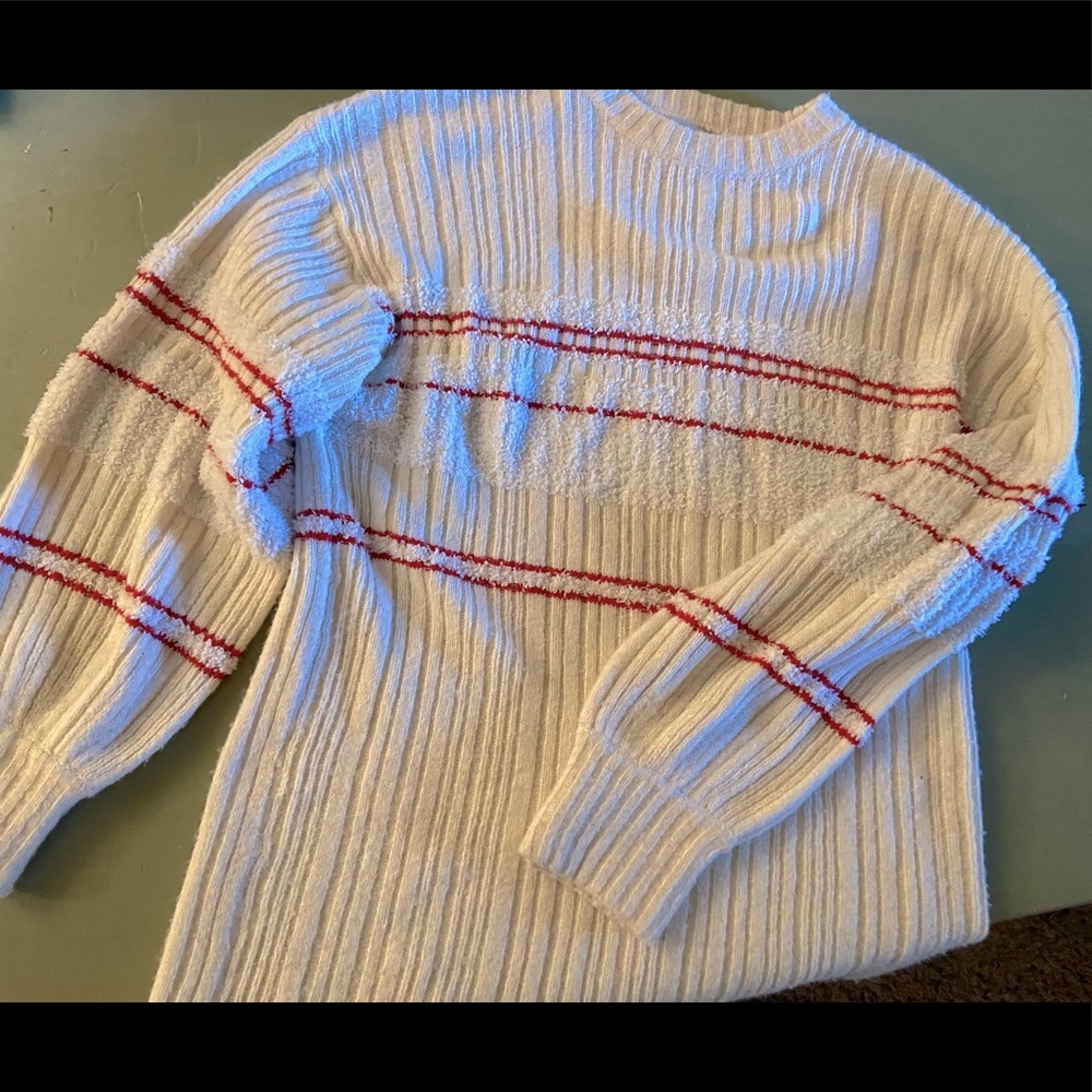 Striped Knit Sweater